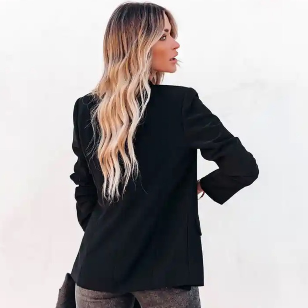 black women blazer suit formal jacke office wear. - Picture 4 of 6